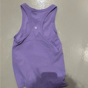 Lululemon Purple Align Waist Length Racerback